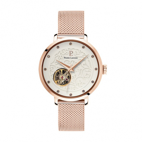 Montres automatiques femmes & montre femme bracelet cuir - fete-des-meres - edora - 1