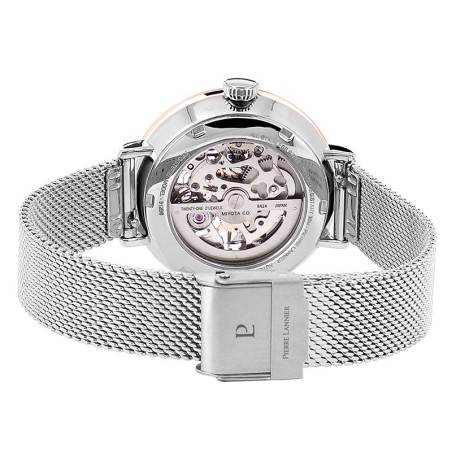 Montre femme pierre lannier automatic acier gris – analogiques