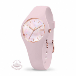 Montre femme ice watch pearl pink - analogiques - edora - 0