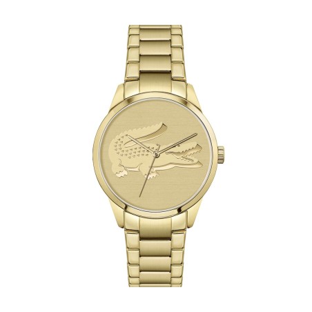 Montre femme lacoste ladycroc acier doré – analogiques