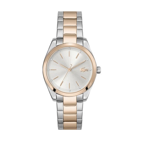 Montre femme lacoste petite parisienne acier bicolore – analogiques