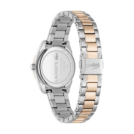 Montre femme lacoste petite parisienne acier bicolore – analogiques
