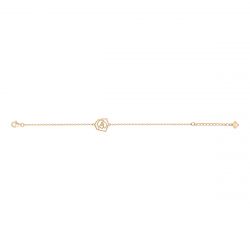 Bracelet or & argent, bracelet plaqué or, bracelet cuir & tissu (41) - bracelets-femme - edora - 2