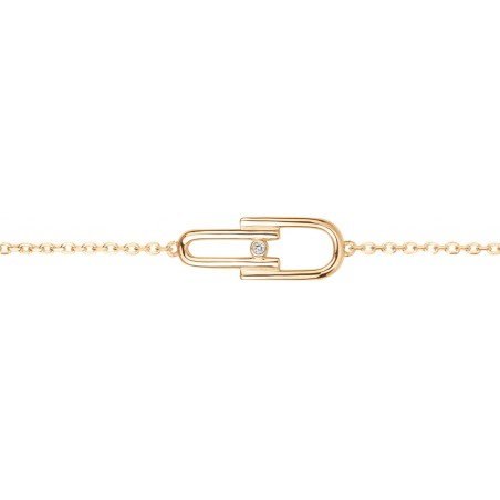 Bracelet femme évidence la garçonne plaque or et diamant – bracelets femme