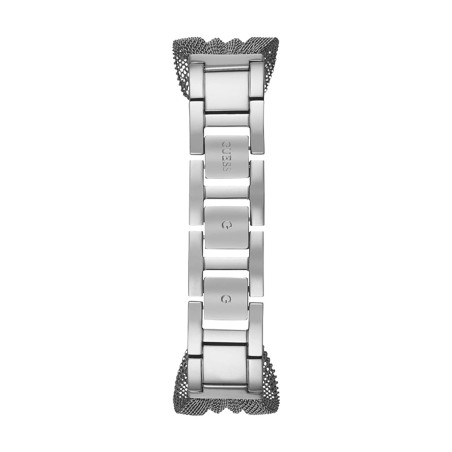 Montre femme chiffon guess acier argenté – montres femme