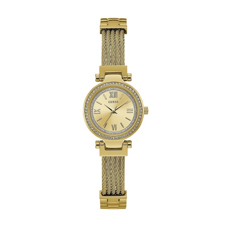 Montre femme mini soho guess acier doré – montres femme