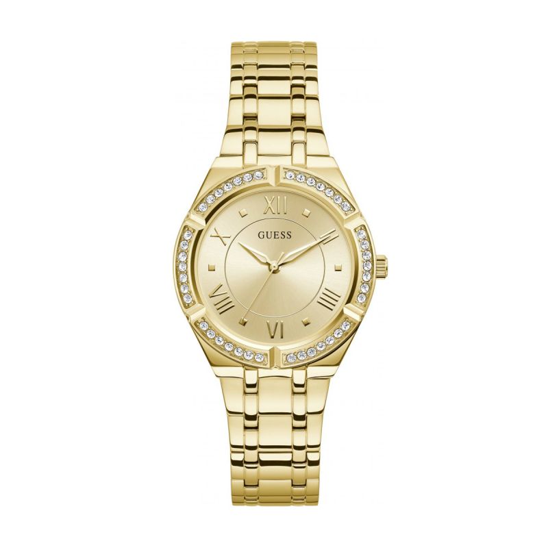 Montre femme guess acier doré  - montres-femme - edora