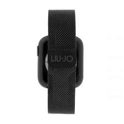 Montre femme connectée smartwatch liu jo acier noir  - connectees - edora - 2