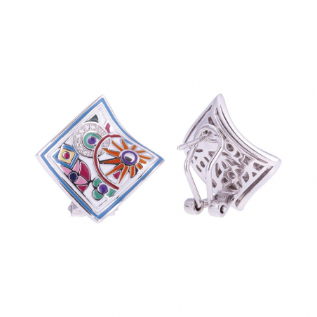 Boucles d’oreilles homme & femme: boucles d’oreille or, argent - pendantes - edora - 1