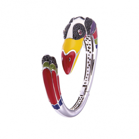 Bracelet or & argent, bracelet plaqué or, bracelet cuir & tissu (2) - bracelets-argent-925-1000 - edora