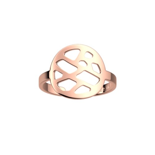 Bague Femme Fougère Les Georgettes Les Essentielles doré rose