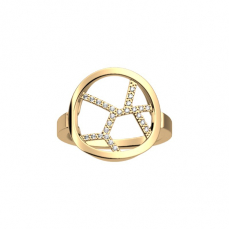 Bijoux les georgettes : bracelet & manchette les georgettes - bagues-laiton - edora