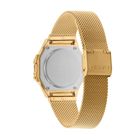 Montre digitale CASIO VINTAGE ROUND acier doré 