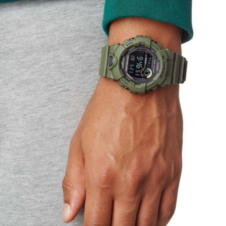 Montre homme casio g-shock g-squad silicone kaki – montres homme