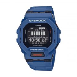Montre homme casio g-shock g-squad silicone bleu  - montres-homme - edora - 0