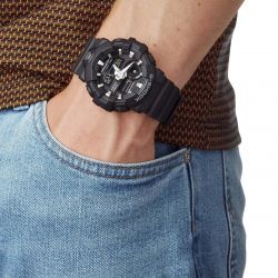 Montre homme casio g-shock classic silicone noir - montres-homme - edora - 1