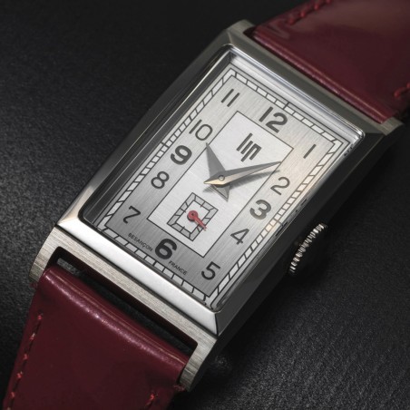 Montre homme lip t18 cuir rouge – montre vintage homme casio
