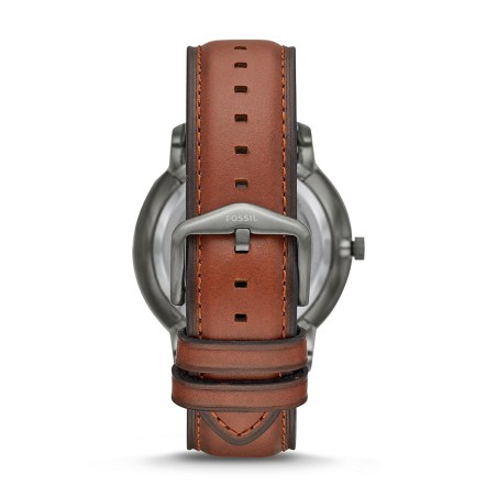 Montre homme automatique fossil neutra cuir brun – automatiques