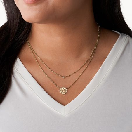 Colliers acier: colliers acier inoxydable & chaines acier - colliers-femme - edora - 2