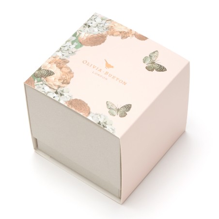 Montre femme olivia burton charme abeille acier doré rose – montres femme