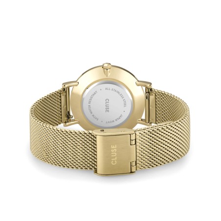 Montre femme cluse minuit acier doré  – montres femme