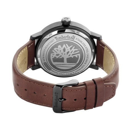 Montre homme timberland topsmead cuir brun – montres homme