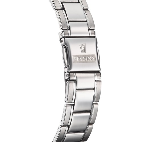 montre homme festina classics acier argenté