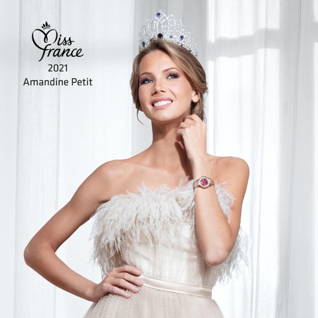 Montre femme festina mademoiselle acier doré rose – montres femme