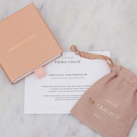 Bague femme emma et chloé cassandre laiton argenté – bagues femme