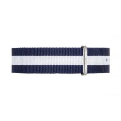 Montre homme daniel wellington classic glasgow nato bleu et blanc - analogiques - edora - 2