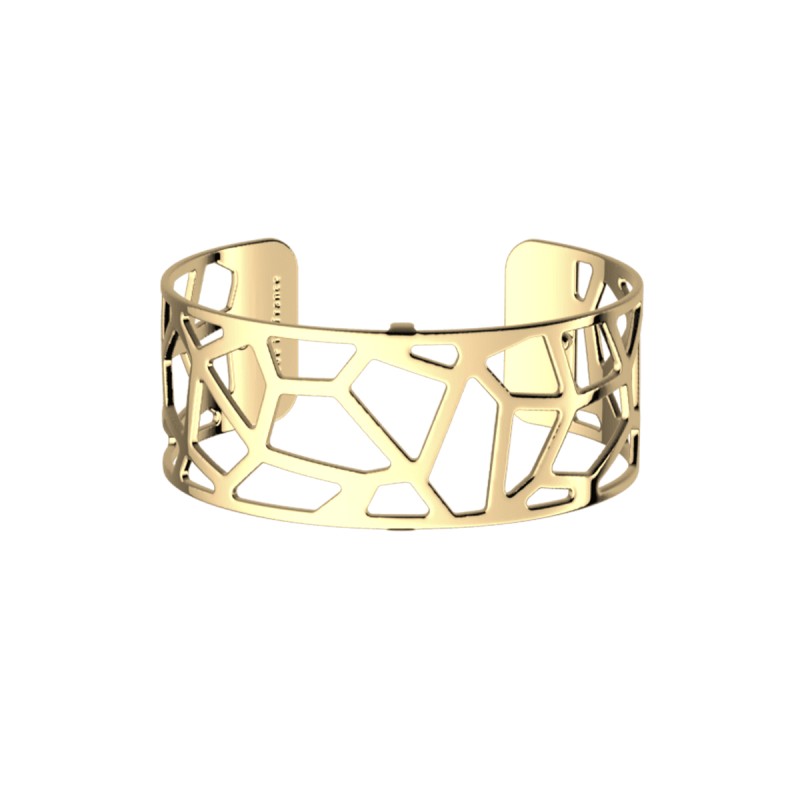 Bracelet Jonc Style Georgette - Métal Doré Ciselé, Simili Cuir Orange/vert, Occasion