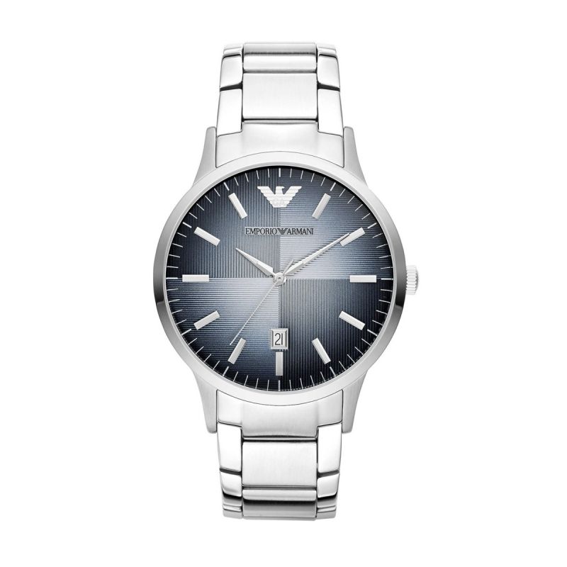 Montre homme emporio armani classic acier argenté - accueil - edora