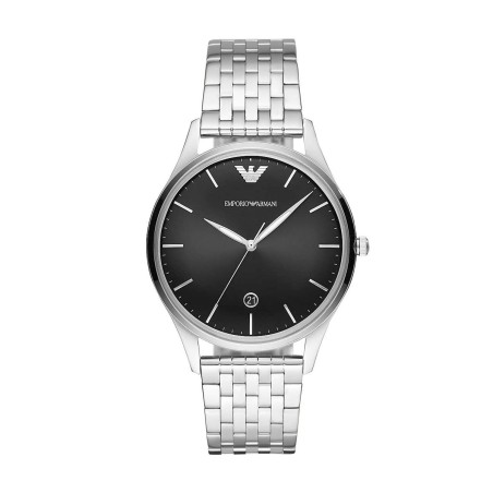 Montre homme emporio armani adriano acier argenté  – accueil