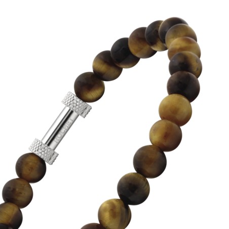 Bracelet homme zen rochet œil de tigre – beads