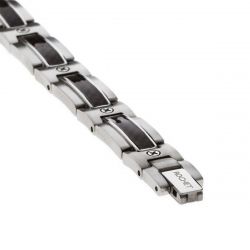 Bracelets homme: bracelet cuir, jonc, gourmette or ou argent (8) - bracelets-homme - edora - 2
