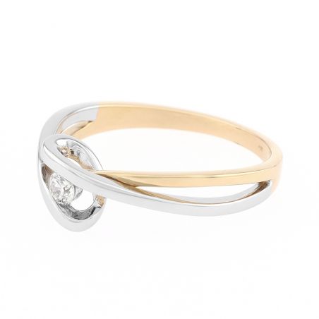 Bague homme & bague femme - bague argent, solitaire, or & or rose (3) - solitaires - edora - 2