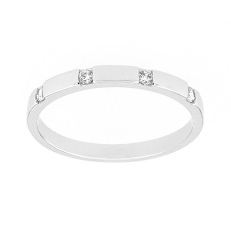 Bague diamant : bague solitaire diamant, alliance femme (3) - alliances - edora - 1