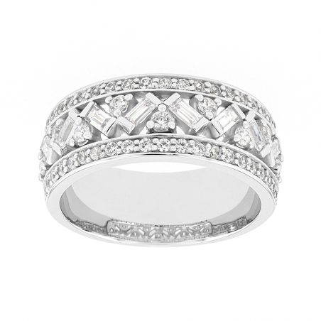 Bague diamant : bague solitaire diamant, alliance femme (3) - alliances - edora - 1
