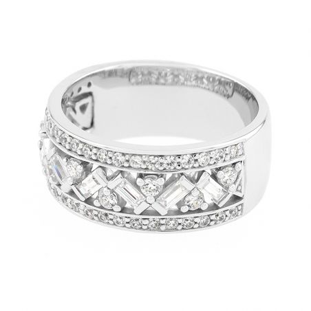 Bague diamant : bague solitaire diamant, alliance femme (3) - alliances - edora - 2
