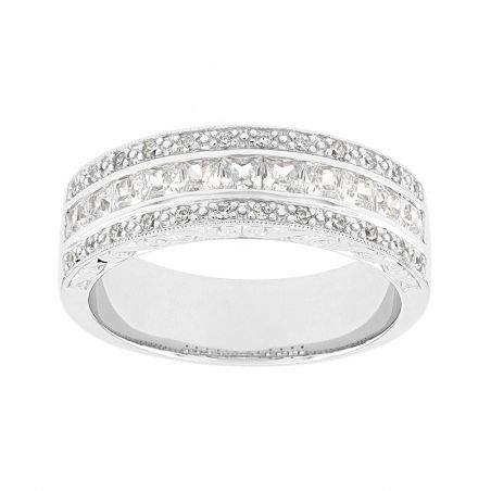 Bague homme & bague femme - bague argent, solitaire, or & or rose (26) - alliances - edora - 1