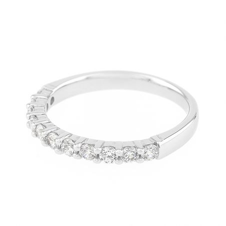 Bague diamant : bague solitaire diamant, alliance femme (3) - alliances - edora - 2