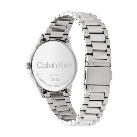 Montre femme calvin klein iconic bracelet acier argenté 25200041 – montres femme