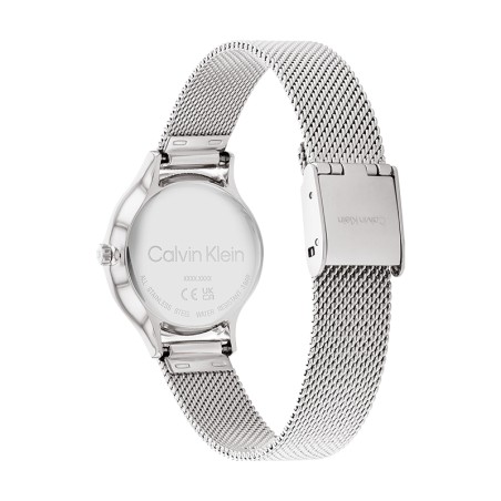 Montre femme calvin klein timeless 2h acier argenté 25200058 – montres femme