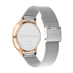 Montre femme calvin klein timeless multi acier argenté - montres-femme - edora - 2