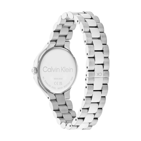 Montre femme calvin klein linked acier argenté 25200129 – montres femme