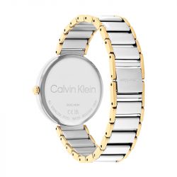 Montre femme calvin klein minimalistic acier bicolore - montres-femme - edora - 2