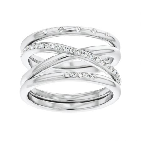 Bague acier homme & femme : bague en acier doré, noir, rose - bagues-femmes - edora