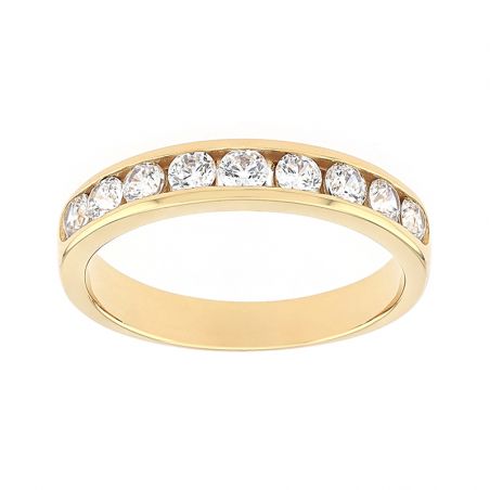 Bague diamant : bague solitaire diamant, alliance femme - alliances - edora - 1