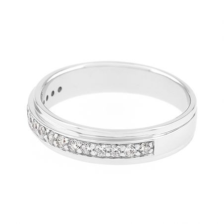 Bague or 750/1000: bagues homme & bijoux femme or 750/1000 (10) - alliances - edora - 2