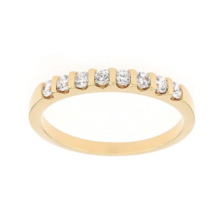 Bague diamant : bague solitaire diamant, alliance femme - alliances - edora - 1